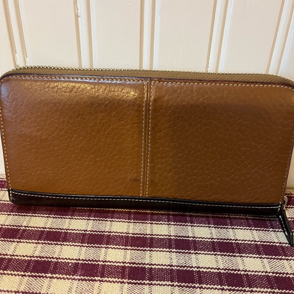 Dooney & Bourke Zip Around Wallet-Vintage - Picture 2 of 13